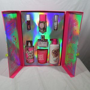 Victoria's Secret Pink Beauty Obsessed Gift Box Set Perfume Lip Gloss Candle